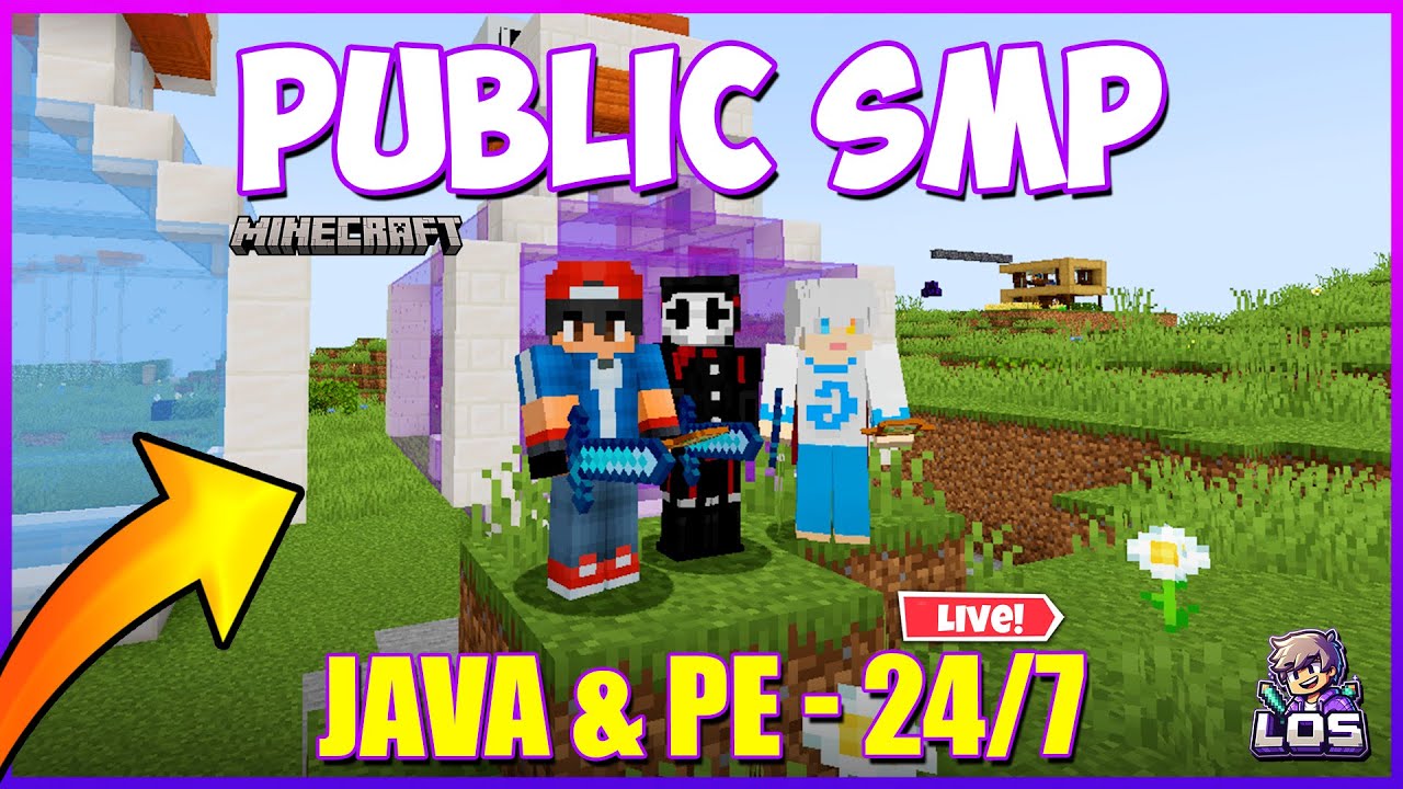 MINECRAFT SURVIVAL SMP LIVE WITH SUBSCRIBERS | ROAD TO 50K - YouTube