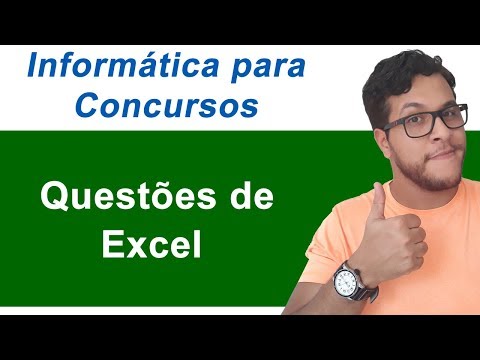 Informática para Concursos - Questões de Excel