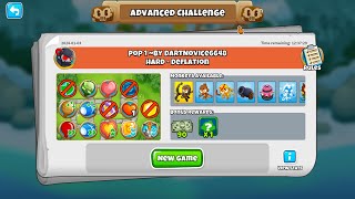 Bloonstd6 Advanced Challenge: Pop 1 By Dartnovice6648