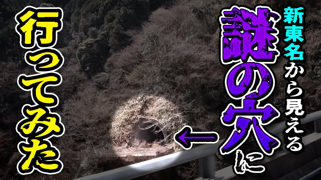 【静岡】行先不明・・・新東名の脇にたたずむ3つの“謎のトンネル”
