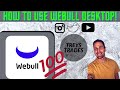 HOW TO USE WEBULL DESKTOP 2021! // Step By Step Walkthrough On WeBull Platform!