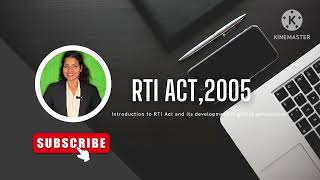 Introduction to RTI and its history in global perspective #llb #rti( Part -1)
