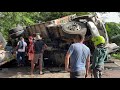 Fuerte ACCIDENTE en PELIGROSA vía del César durante el recorrido en la FAW (cap7) Albeiro León