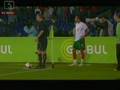 Martin Petrov swearing at the referee (Bulgaria vs Holland)