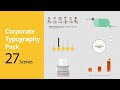 Corporate Typography Pack | videohive