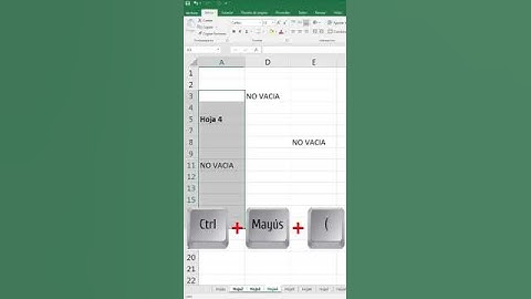 👀Cómo MOSTRAR filas OCULTAS de un rango SELECCIONADO | 🚧 Atajo Excel # 98