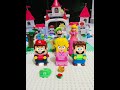 Princess Peach and Lego Mario returned  their power suit I61 #shorts  #toys  #trending  #asmr  #fyp