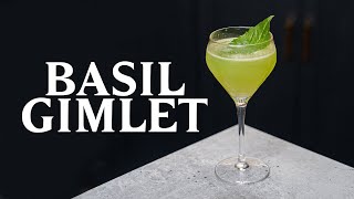The Basil Gimlet - So simple yet so complex