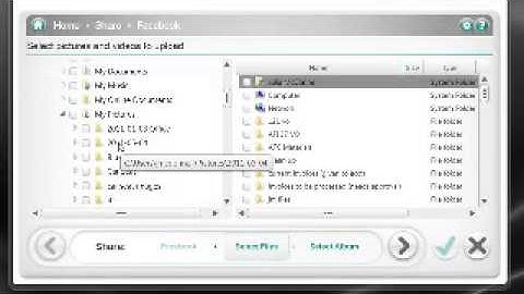 Sharing To Social Media Sites With Seagate Dashboard Tutorial