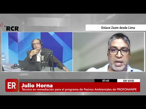 ENTREVISTA A JULIO HORNA, TÉCNICO EN REMEDIACIÓN DEL PROGRAMA DE PASIVOS AMBIENTALES DE PROFONANPE