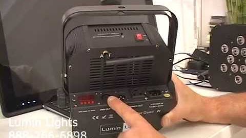 Lumin Lights Slick Par Quad DMX