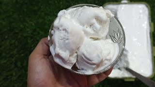 Homemade Vanilla Ice cream | only three ingredients | condensed milk |