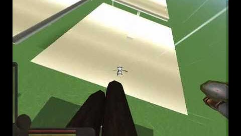 Blender Game Engine Demo - Rain collision