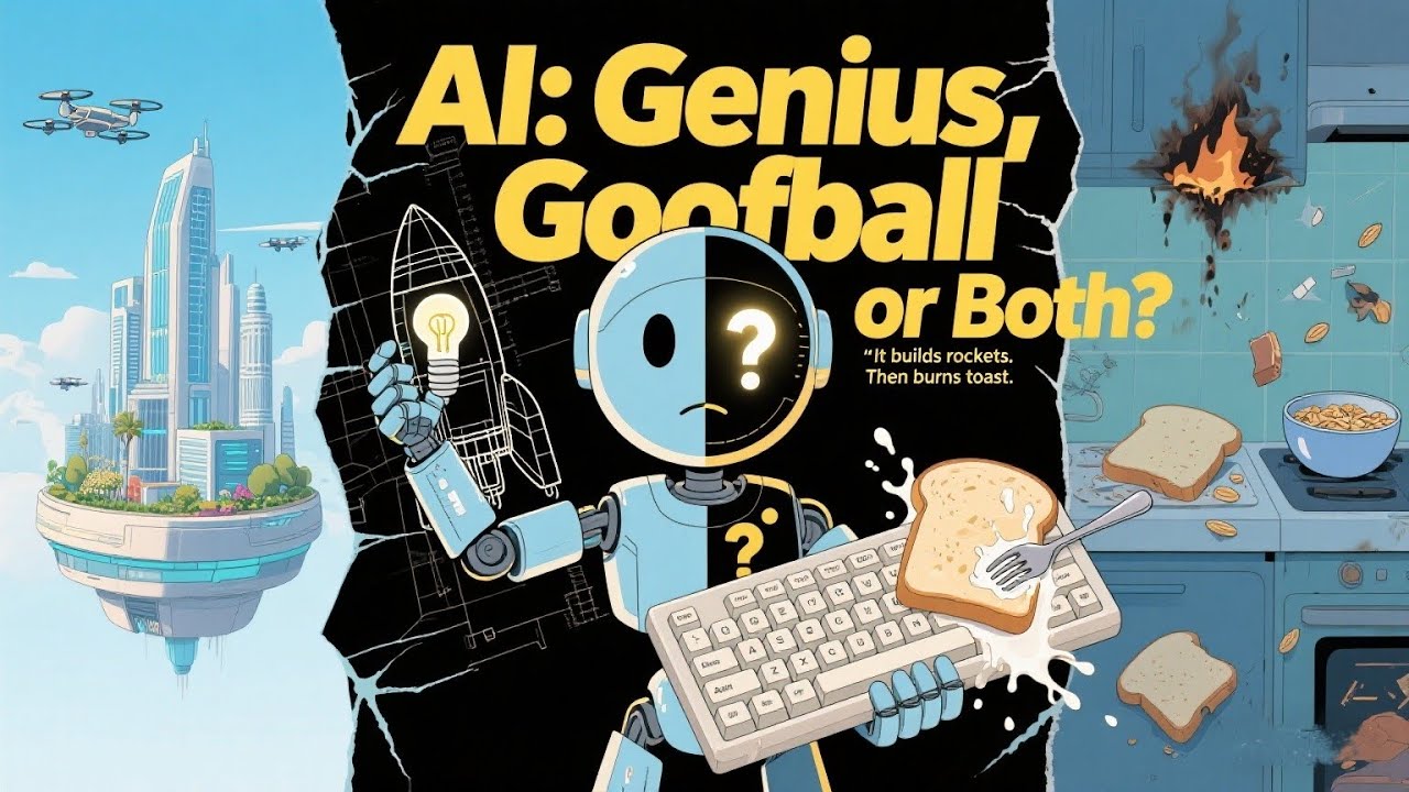 AI: Genius, Goofball, or Both? (The Messy Truth About Its Brain) 