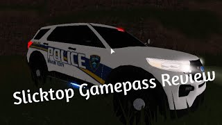 Slicktop Gamep Review Roblox Erlc