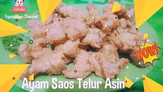 Udang telor asin, style restaurant bintang 5 || ala Nanang kitchen