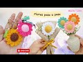 🌸Flores a crochet 🌻/ideas para vender/super faciles/ principiantes/ Mileya tejidos.