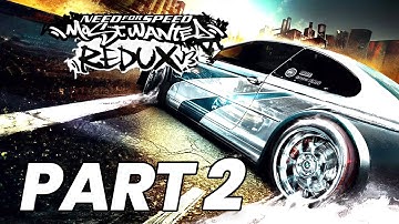 Need For Speed Most Wanted 2005 Gameplay Part 2 - MOD by Redux v3