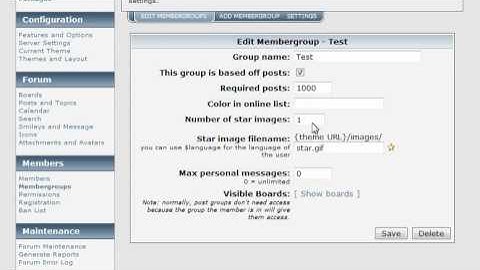Tutorial: How to add and edit membergroups in SMF | LayerOnline Web Hosting
