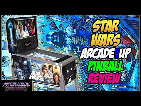 Star Wars Arcade1Up Pinball Review | MichaelBtheGameGenie from MichaelBtheGameGenie