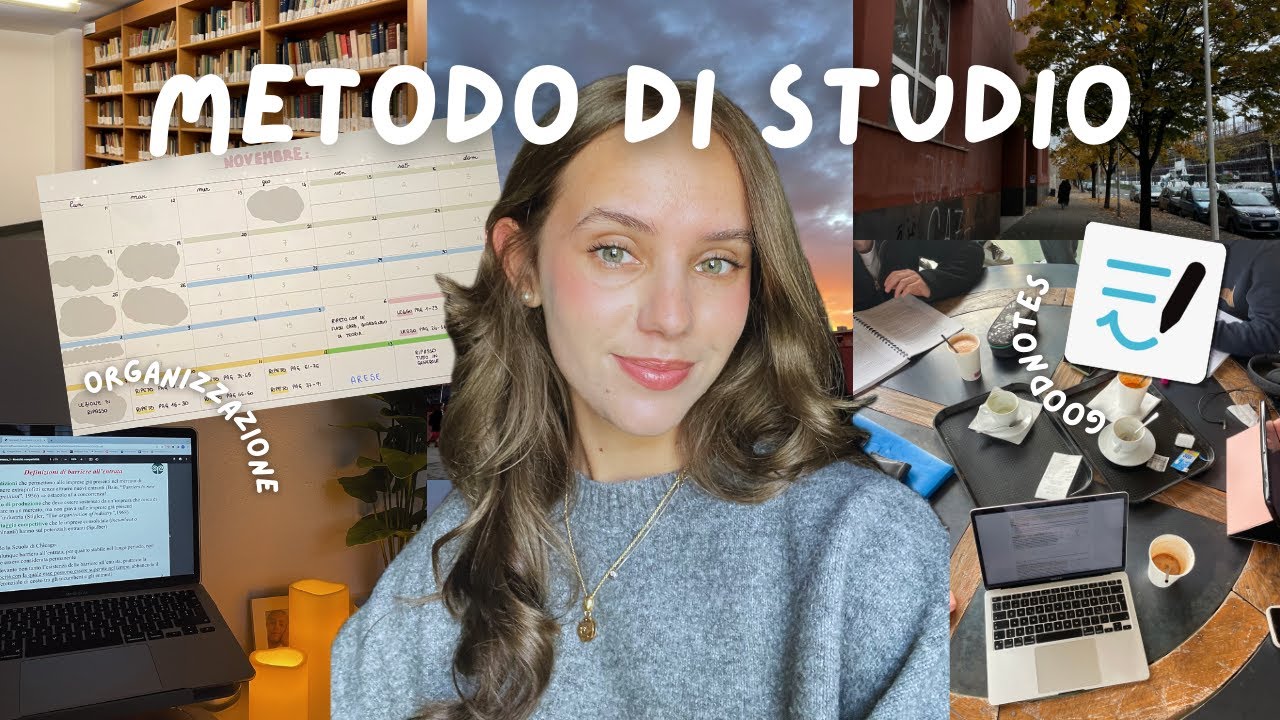 VLOG// il mio metodo di studio per l'università 📚🎧