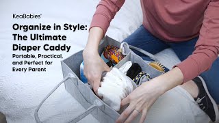 Compact and Portable ORIGINAL DIAPER CADDY