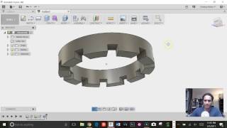 Circular Pattern Cuts In Fusion 360