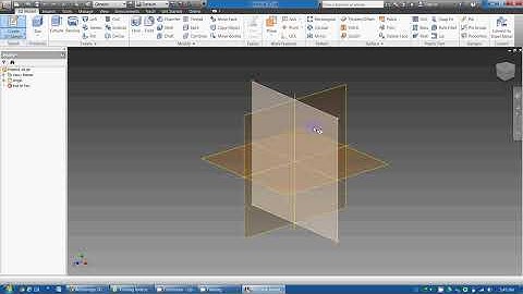 Autodesk Inventor - 01 - Create 3D Object