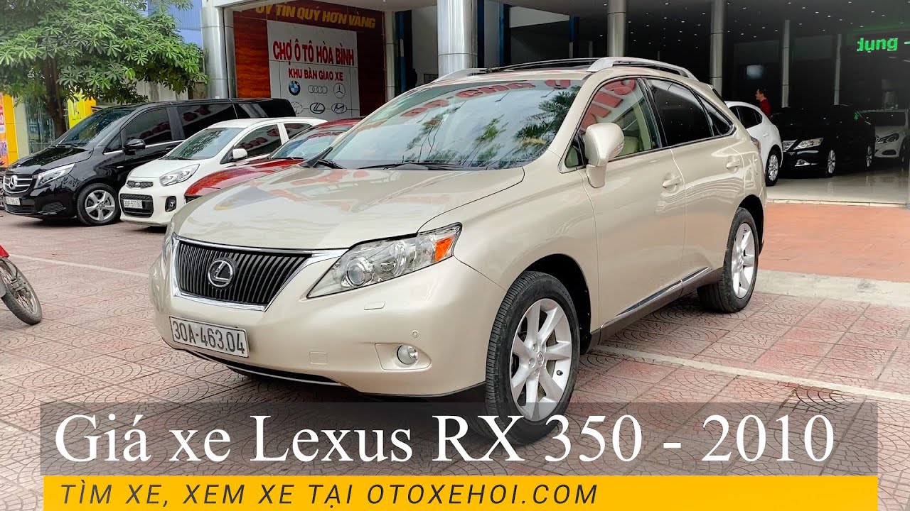 Mua bán xe Lexus RX 350 AT 2010 Màu Trắng Xe cũ  XC00016169