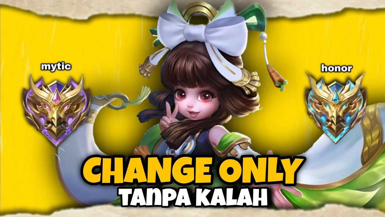 AKU namatin mobile legends change only tapi tanpa kalah apakah bisa?