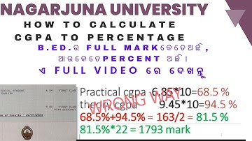 Calculate CGPA  to PENCENTAGE #viral #ytshorts #shortvideo #shorts #short #sikshyasatyam
