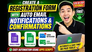 Create a Registration Form with Auto Email Notifications & Confirmations