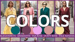 2026 Pantone Color Trends: Spring Summer Palette Unveiled