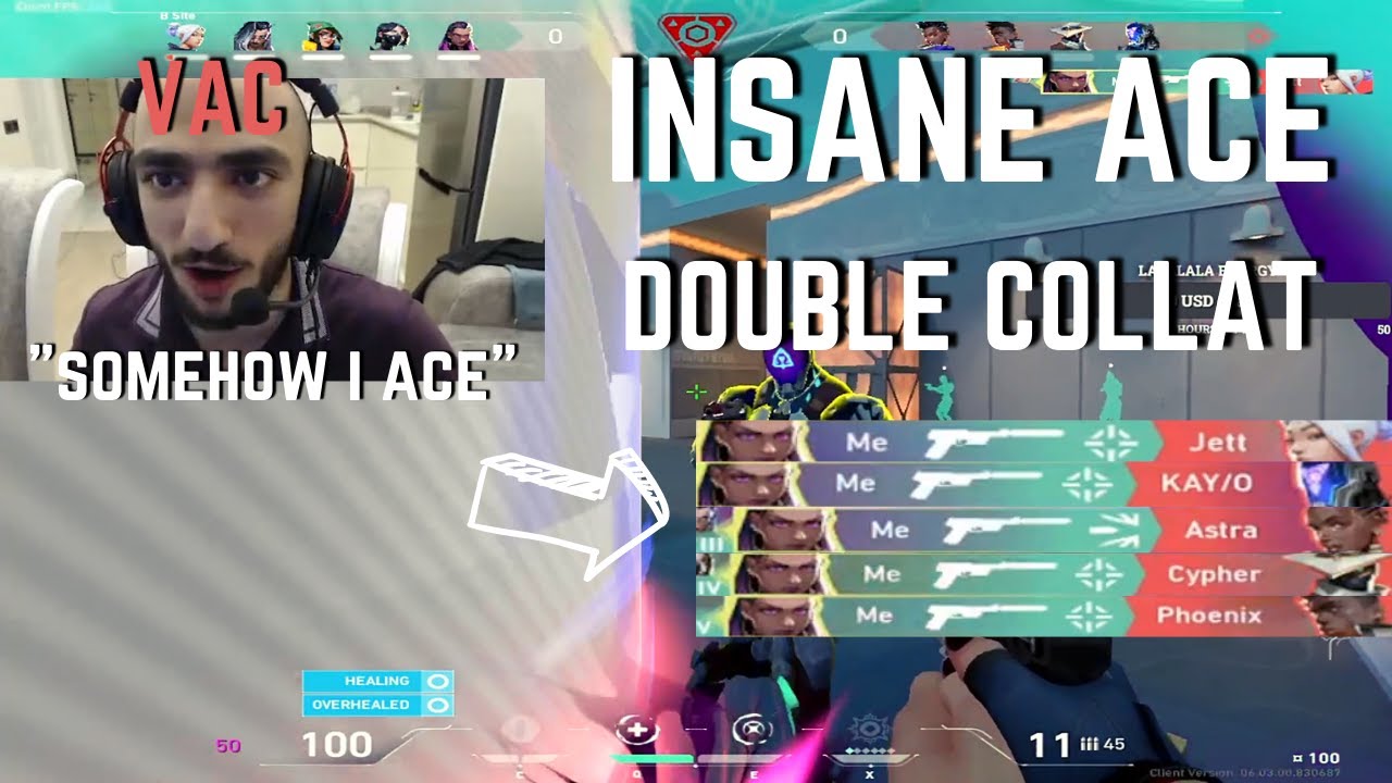 EmilShe1n INSANE ACE COLLAT… VAC VALORANT Clips YouTube