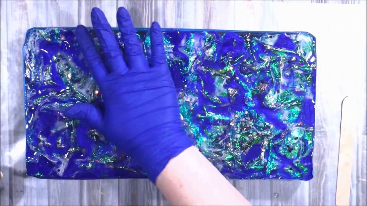 Boulder Opal Inspired Resin Art (203) Epoxy Candy & Stone Coat
