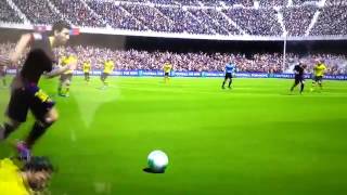 FIFA 14 New Skill Move Tutorial   Fancy Reverse Stepover  Double Touch Exit  XBOX 360 PS3)   YouTube