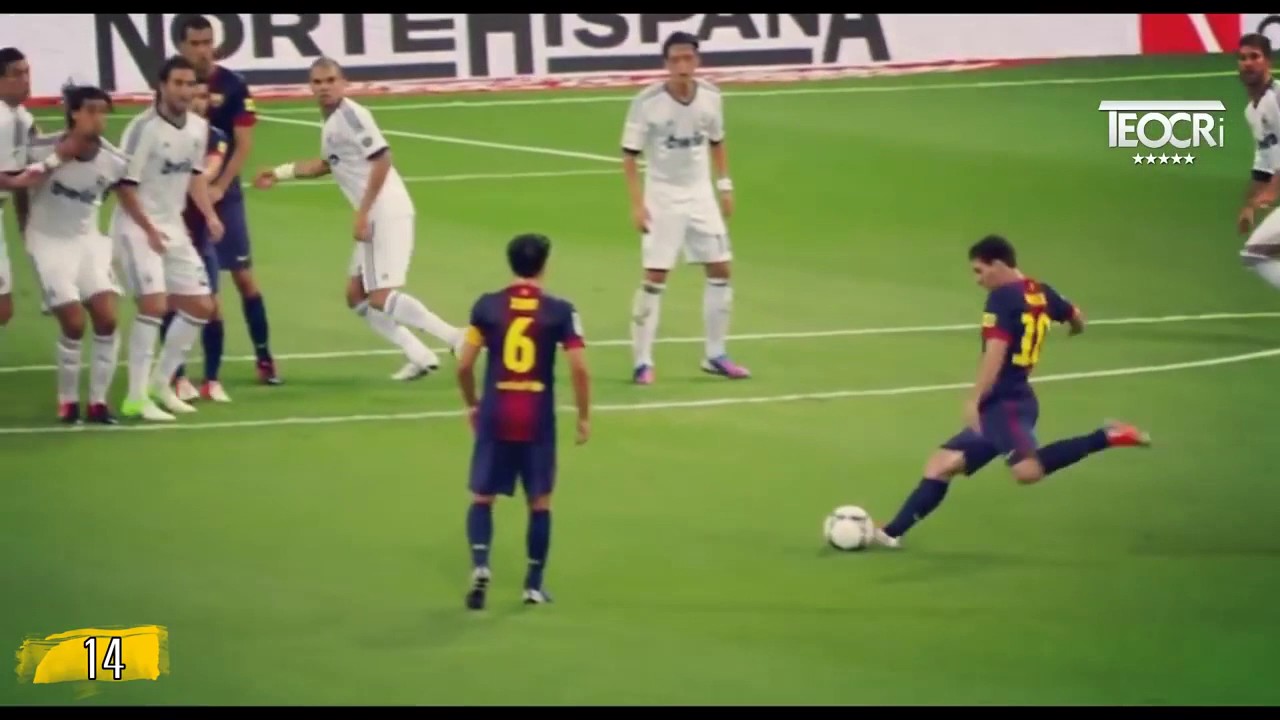 Ronaldo vs Messi Best Free Kicks!!! - YouTube