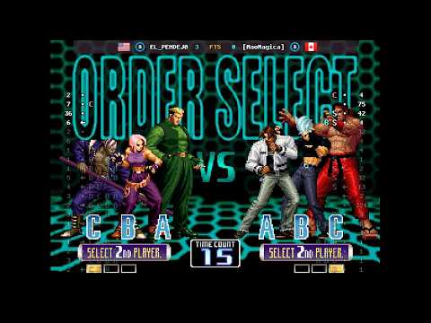 The King of Fighters 2002 - 🇺🇸 EL_PENDEJ0(B) vs 🇧🇷 [MaoMagica](B) | Fightcade (2026-07-09 21:14 UTC)