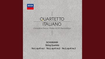 Schumann: String Quartet No. 2 in F Major, Op. 41 No. 2: IV. Allegro molto vivace - Più mosso