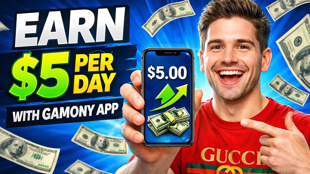 Regardez 🔥Earn 5$ per day with gamony App ✅ sur YouTube Regardez 🔥Earn 5$ per day with gamony App ✅ sur YouTube