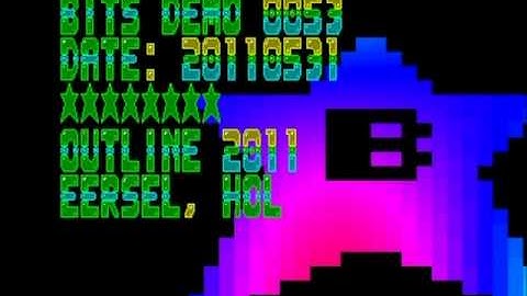BITS 0053 Demo Intro. Atari ST and Amiga. OUTLINE 2011 Party.