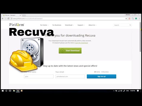 How To Recover & Restore Deleted Files With Recuva.