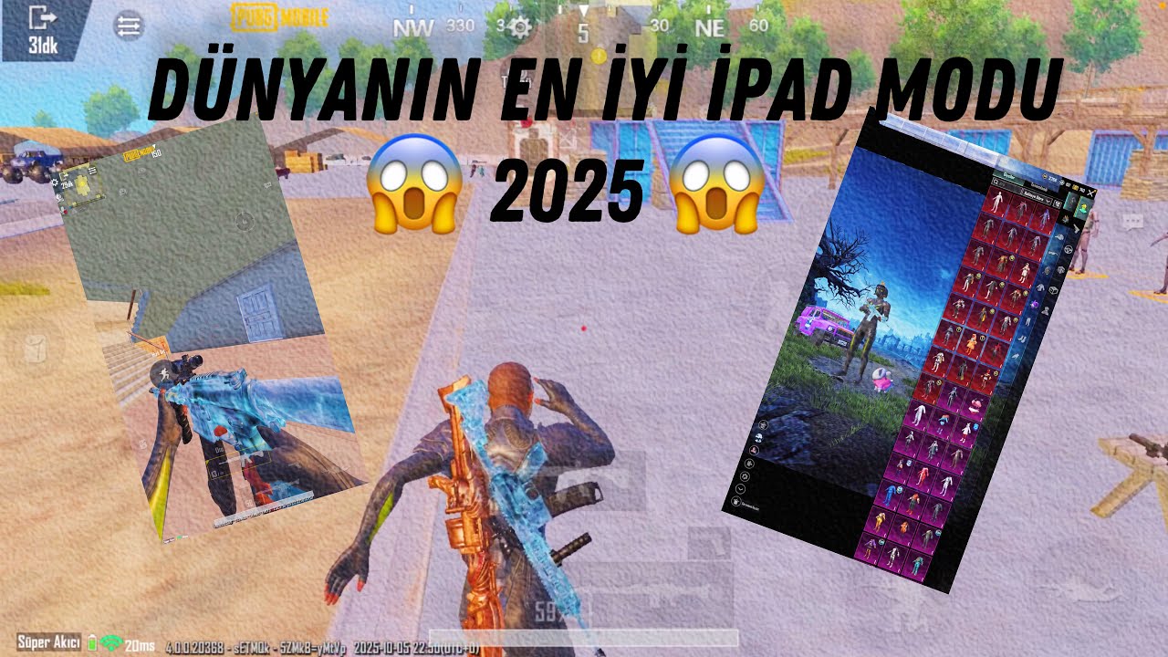İPHONE LAR DA TABLET MODU 2025 !😱#pubgmobile #ipadmodu #keşfet 