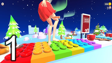 TIPPY TOE 3D All Levels Gameplay Walkthrough App Games Android Ios Part 1 #1