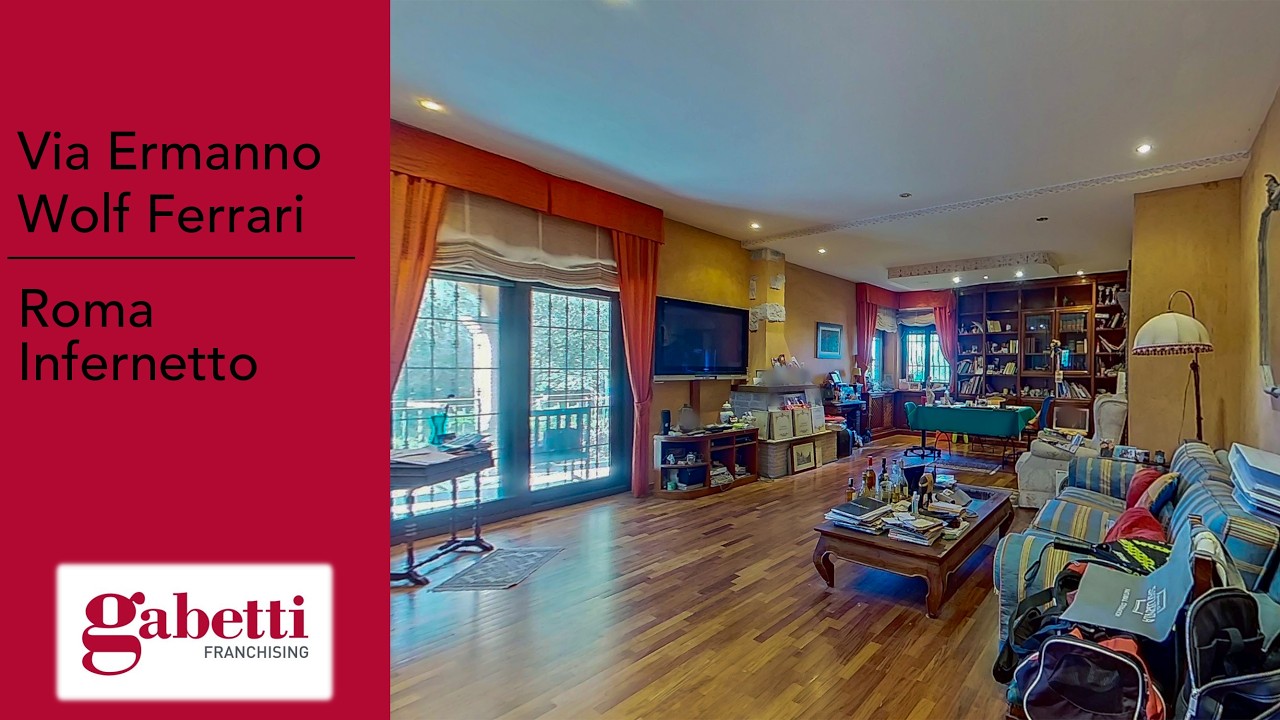 Villa bifamiliare Via Ermanno Wolf Ferrari - ROMA - Infernetto