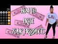 Entrepreneur Series | Ep. 9: How To Set Prices For Your Products