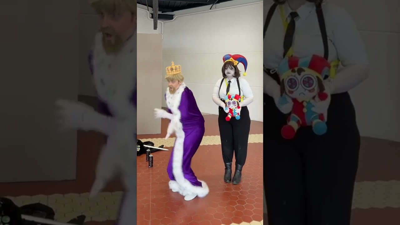Kinger's dance move !! #tadc #cosplay #digitalcircus #glitchproductions