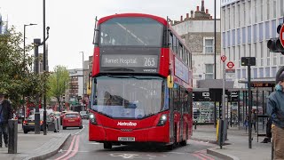 London&#39;s Buses around Archway on 23rd April 2023