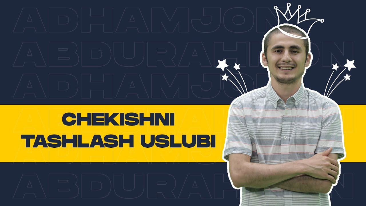 12 yil sigaret chekdim. Sigaretni tashlash uchun 5 bosqich. Bu juda ham oson. | Adhamjon Abdurahmon