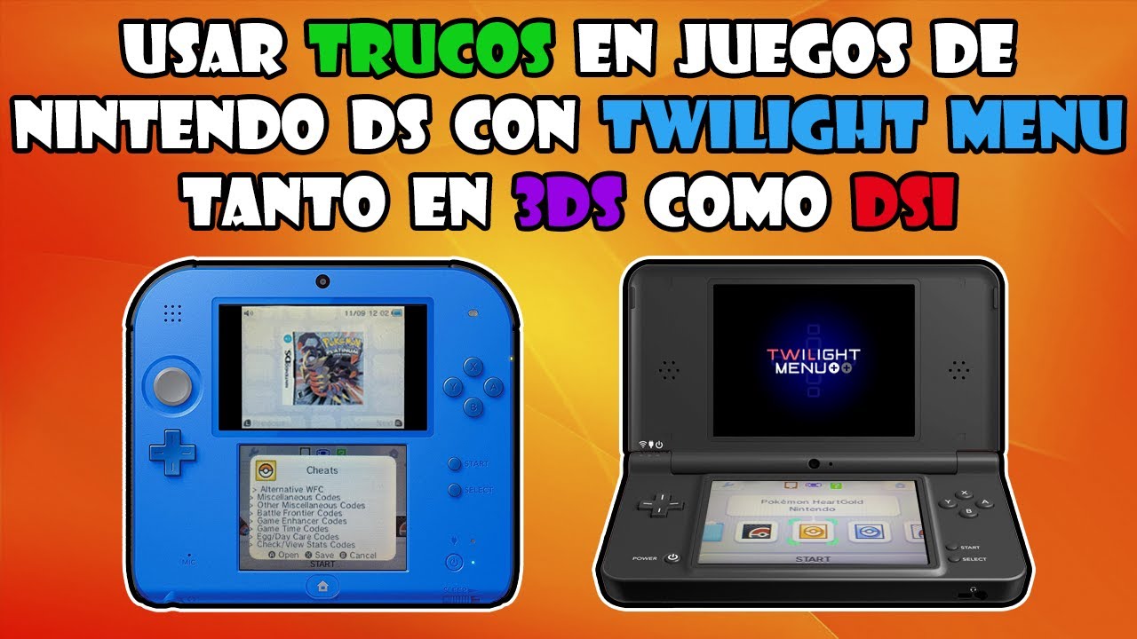 Nintendo cheats. Twilight menu. Twilight menu 3ds. Twilight menu++ DSI. Nintendo DS menu.